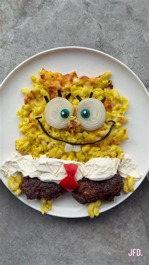 SpongeBob SquarePants Fried Chicken with Mac and Cheese