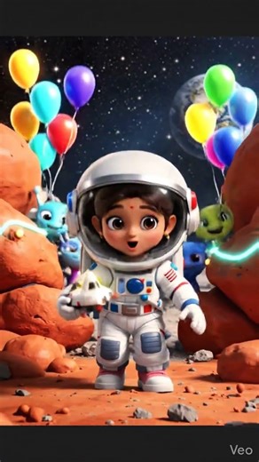 Episode 15 - Gulla #astronaut celebrating #alien #friend #birthday