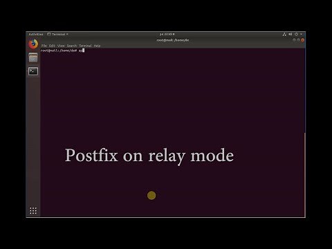 How to set postfix to relay mode