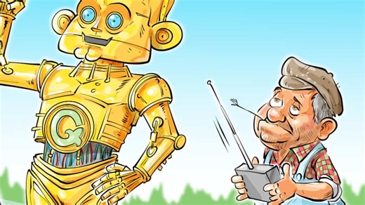 La caricature d’Ygreck en vidéo: PSPP mise sur la robotisation