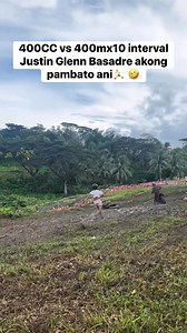 400CC vs 400mx10 interval Justin Glenn Basadre akong pambato ani🏃 🤣 #motor #motorcycle #fblifestyle #entertainment #cricket #workout #funny #Amazing | Tya Galeri