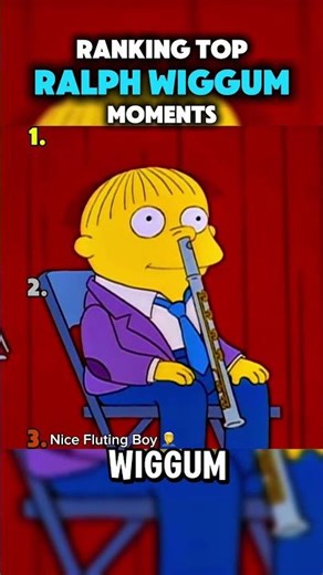 Ralph Wiggum Top Moments 😂 #shorts