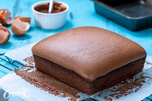Chocolate Taiwanese Castella Cake Recipe - Chocolate Castella