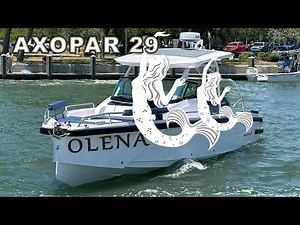 Axopar 29, Test drive #1