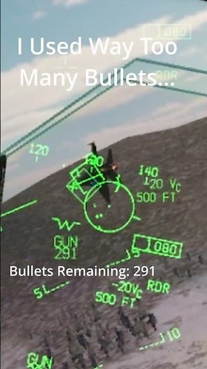 I Wasted So Many Bullets! F/A-18 vs F-16 Dogfight