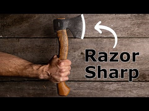 Getting My Axe SHARPER Than Your KNIVES.