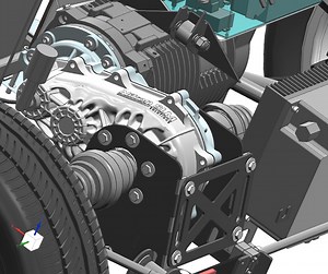 Redesigning a transfer case for the electric future  - Simcenter