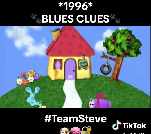 Blues Clues Intro - 1996 | Classic Theme Song & Steve