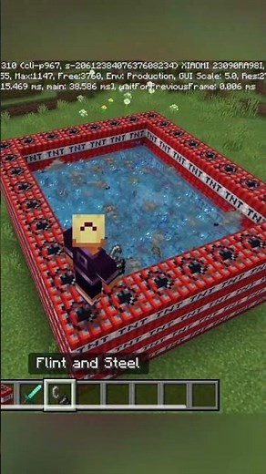 Minecraft TNT EXPLOSION 💥💥#minecraft #explosion #minecraftbuilding #triggeredinsaan