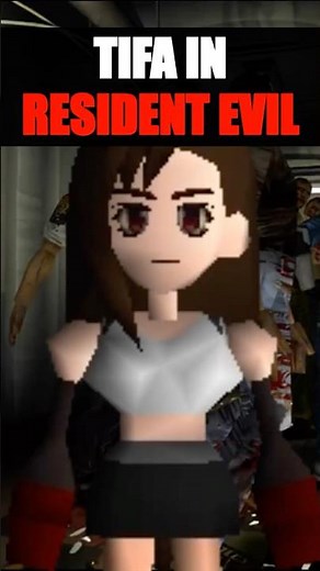 Tifa Lockhart appears in Resident Evil 2 Prototype