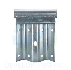 [Hot Item] PED Terminal End Aashto Standard Steel Guard Rail Highway Guardrail