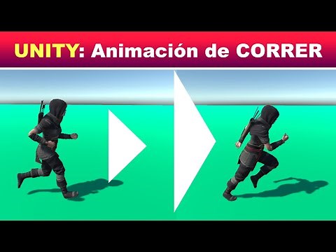 Unity - Como agregar una animacion de correr 3D