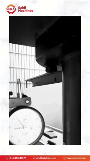 10 Micron Z-Axis Repeatability Test | CNC Gantry Milling Machine Accuracy | Sahil Machines India