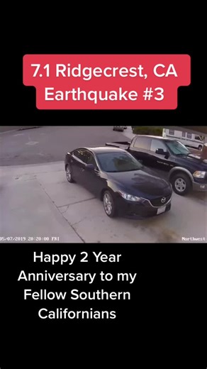 2019 Ridgecrest California Earthquake Video