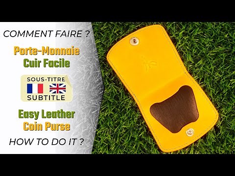 Find out how to make a Leather Wallet step by step tutorial