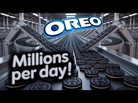 How OREO Cookies Are Made: Inside the Modern Factory (Start to Finish)