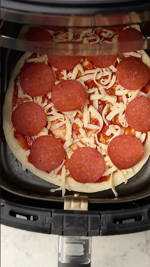 Satisfy your pizza cravings in no time with Air Fryer Pepperoni Tortilla Pizzas