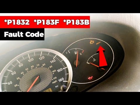#P1832 #P183F #P183B Fault Code | scorpio starting problem