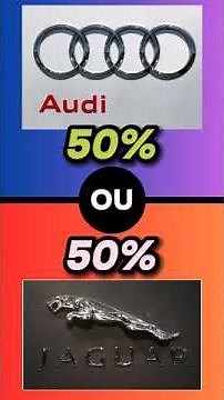 Choisis entre 2 et découvre le top des préférences ! | Tu Kiff" AUDI OU JAGUAR