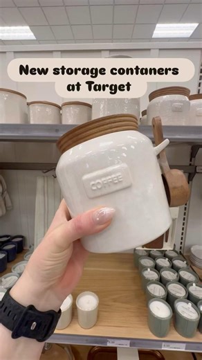 New contaners at Target 🤎🤍 #targetstyle #targetrun #homeorganisation #targetfinds #home
