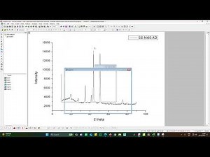 How to Plot XRD Data in Origin from a Text File | Step-by-Step Tutorial
