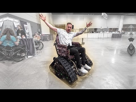 Trying All The New Wheelchair Technology At The Chicago Abilities Expo!