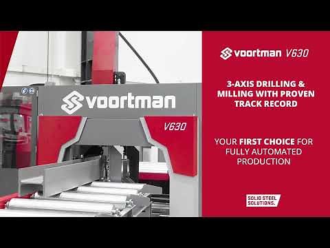 Voortman V630 | 3-axis drilling and milling