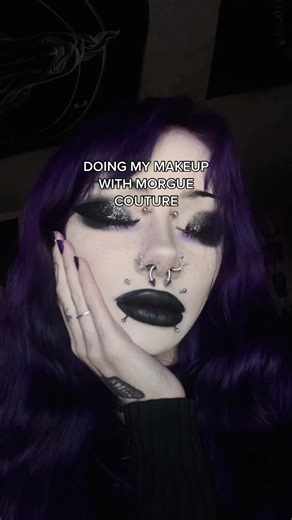 Purple Goth Makeup Tutorial | Dark and Witchy Eyeshadow Look