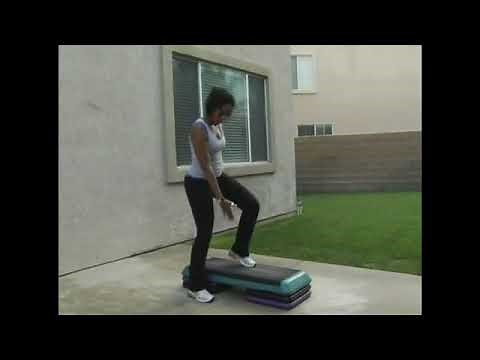 The Basic Straddle Step for Aerobic Exercise