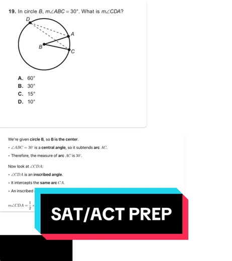 SAT/ACT PREP! Follow for more tips and tricks! #SAT #ACT #math #mathtutor