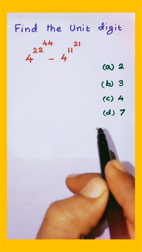 Unit digit in number system #maths #unitdigit #mathmysteriesunleashed #mathstricks #numbersystem