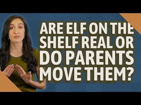 Are Elf on the shelf real or do parents move them?
