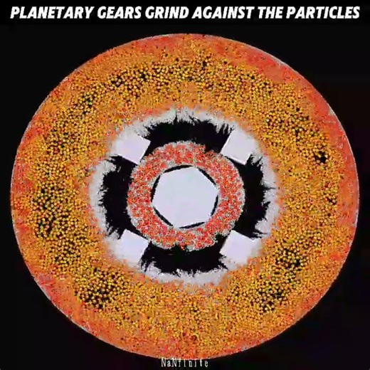 Don't get crushed by the GEARS #mechanical #oddlysatisfying #simulation #adhd #eyes