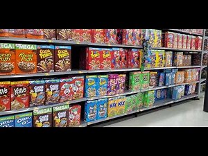 I Take a Trip Through The * NEW *WALMART Cereal Aisle!!#walmart #shopwithme