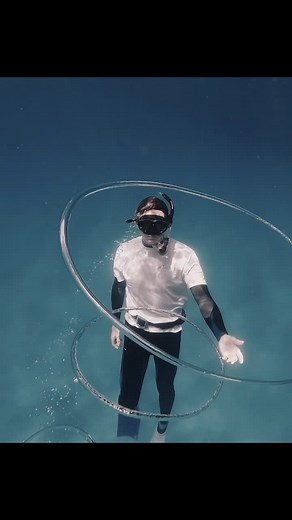 Think you could blow bubble rings? #ocean #underwater #gopro