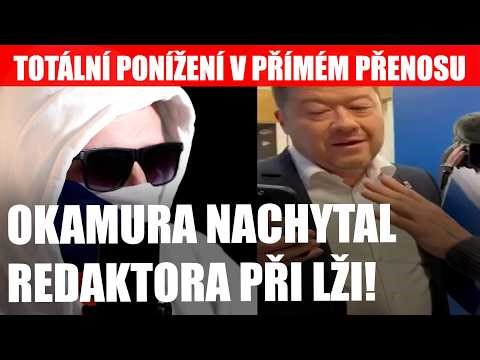 TAKHLE redaktor LHAL a Okamura ho rozsekal!