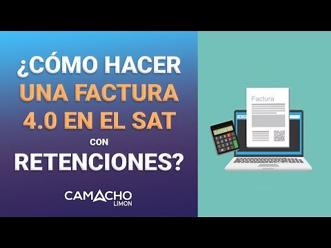 Como emitir una factura 4.0 en el SAT con retenciones de iva y de isr RESICO, fletes, SAT CFDI 4.0