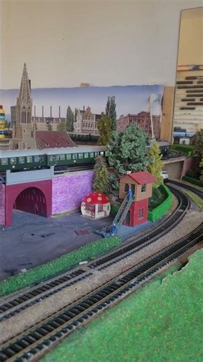4 DB #hoscaletrains like the "Konsul" the "Blauer Enzian" and 2 commuters ( Wendeeilzüge )