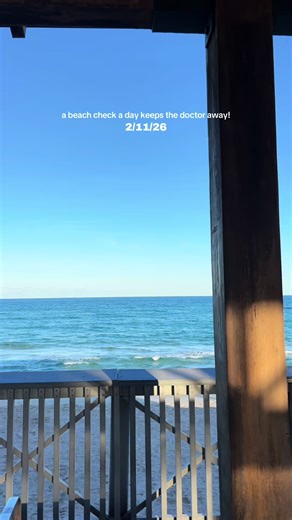 a full month of beach checks!! thankful I picked up and moved 1,800 miles by myself so I get to see the ocean everyday 🌊🐳🌅 #beachcheck #floridalife #southflorida
