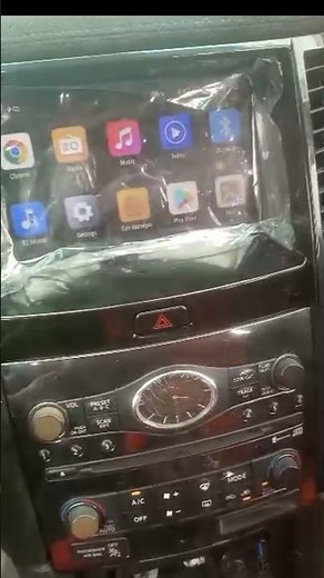 Infiniti FX35 Android Screen Upgrade | Before & After Installation.