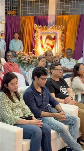 রাহুলের স্মরণ সভায় উপস্থিত আবেগপ্রবণ রাহুলের দাদা গৌরব ঋদ্ধিমা দেবলীনা সৌম্যরা #rahulbanerjee