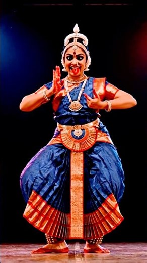 Godess Kali Depiction In Bharatanatyam By Shreya Nambiar #icmdance #classical #dance #icmtabla