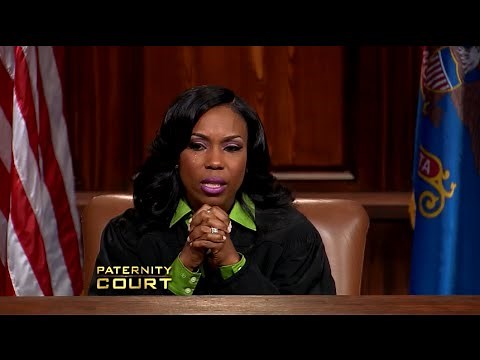 "Paternity Court" Judge Breaks Down - Cries During Emotional Case
