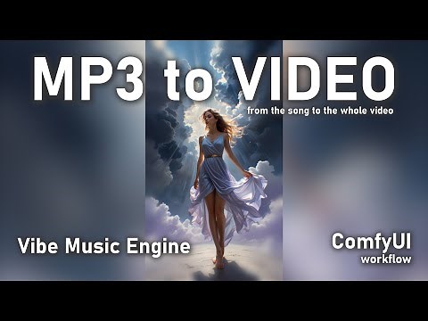Create entire Music Video in ComfyUI by one click!