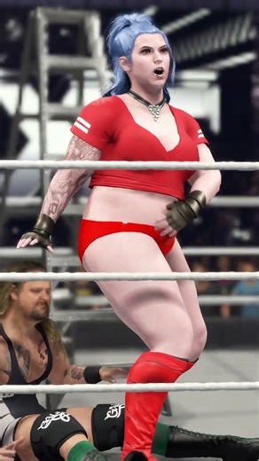 Triple Hip Attack #wwe2k25 #nxt1up #sportsentertainment #wrestling #nxt #wwe2k23 #wwe #romanreigns