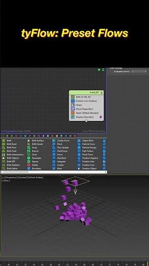 tyFlow - Preset Flows