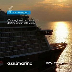 ¿Te imaginas conocer varios destinos en un solo viaje? 🌊 Nuestros cruceros por el Atlántico lo hacen posible: descubre las maravillas de Canarias, Marruecos, Portugal o las Islas Griegas, mientras disfrutas de todo el confort a bordo. 🚢 Relájate, explora y vive una experiencia única. ¡El mar te espera! #NewTravel #Azulmarino #Cruceros #Atlántico | Azulmarino