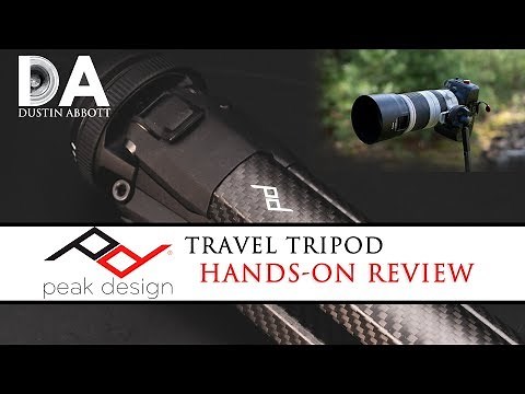 Peak Design Travel Tripod Review + Demonstration | 4K