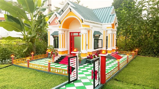 Full video Design a unique and beautiful small house