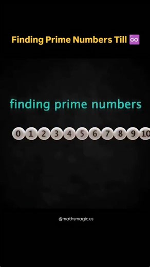Pi Mathematica || Math Simplified on Instagram: "Prime numbers are the building blocks of mathematics, appearing in fields from number theory to modern technology. They play a vital role in cryptography, ensuring the security of online communication through systems like RSA encryption. Primes also appear in coding theory, computer algorithms, and even in nature, such as the life cycles of cicadas. Since prime numbers extend infinitely, mathematicians use methods like the Sieve of Eratosthenes, p